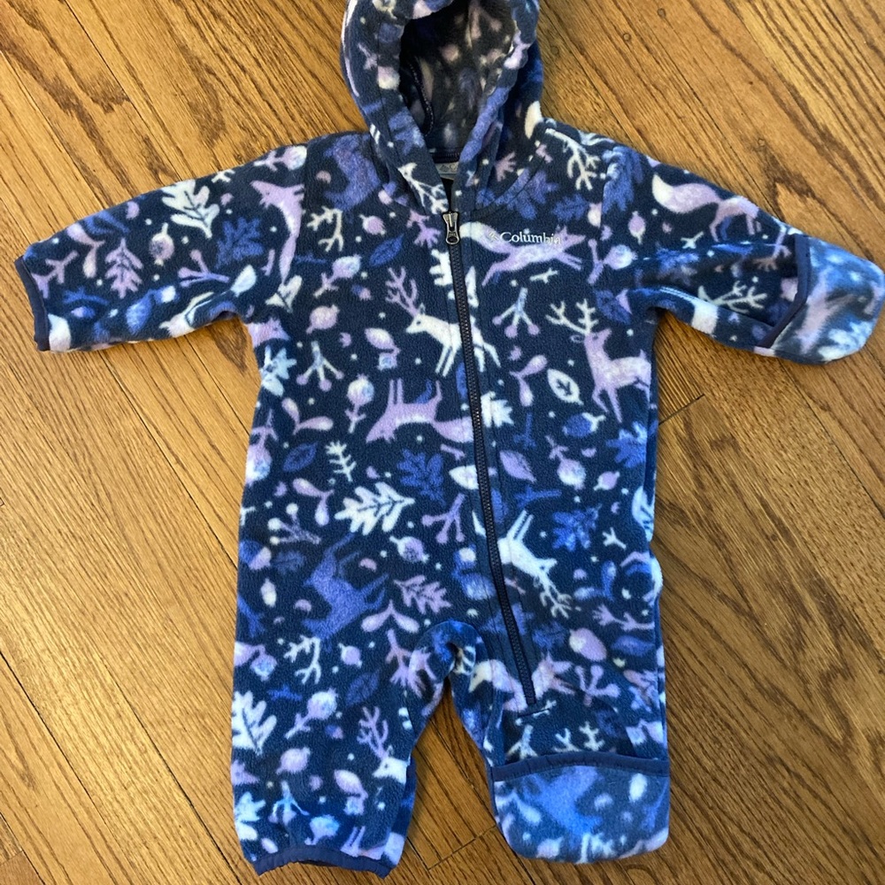 Columbia fleece bunting 0-3mo